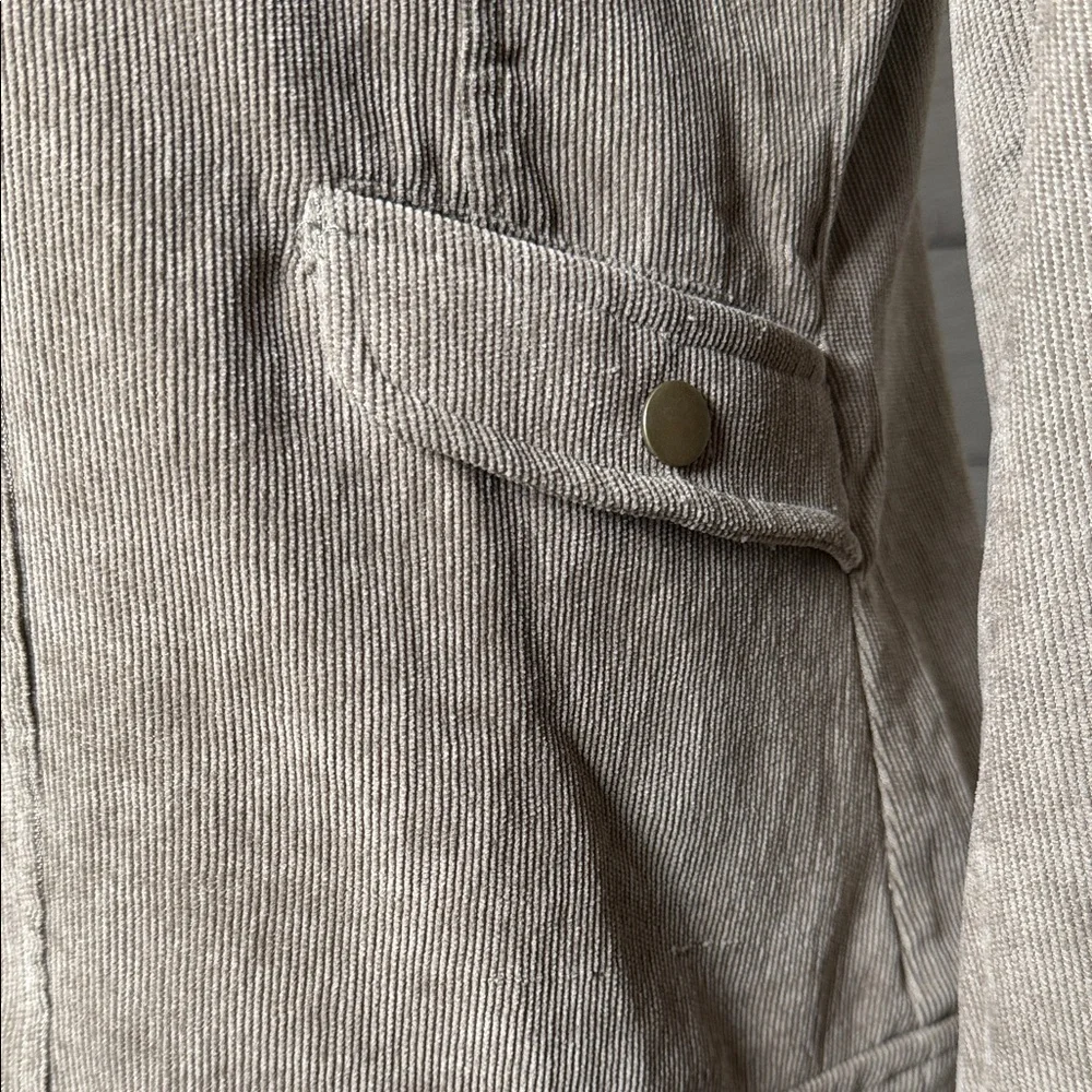 Doe & Rae Corduroy Mocha Colored Jacket Size M